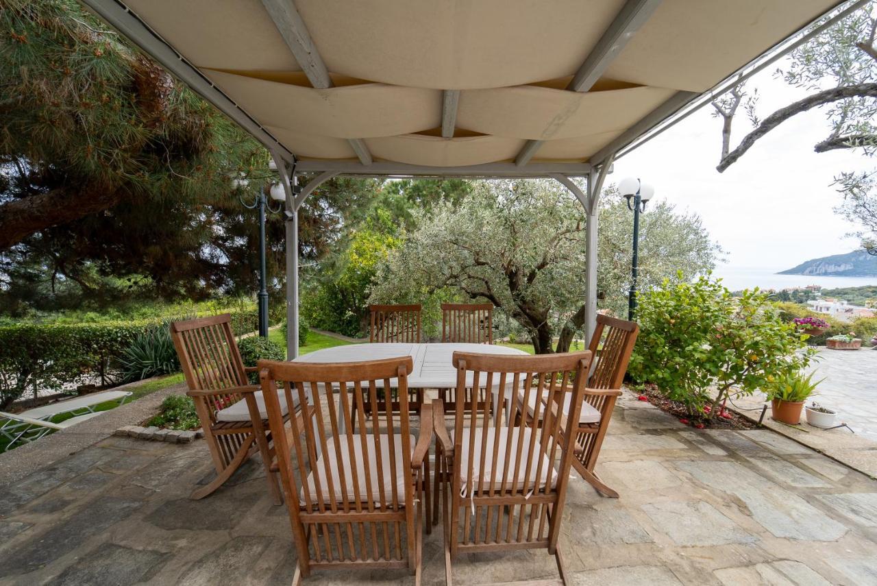 Villa Elia Kavala - Mediterranean Holiday Villa PalaiónTsiflíkion エクステリア 写真