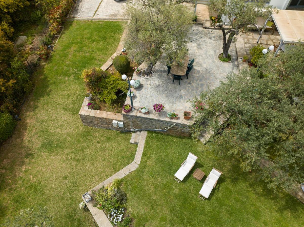 Villa Elia Kavala - Mediterranean Holiday Villa PalaiónTsiflíkion エクステリア 写真