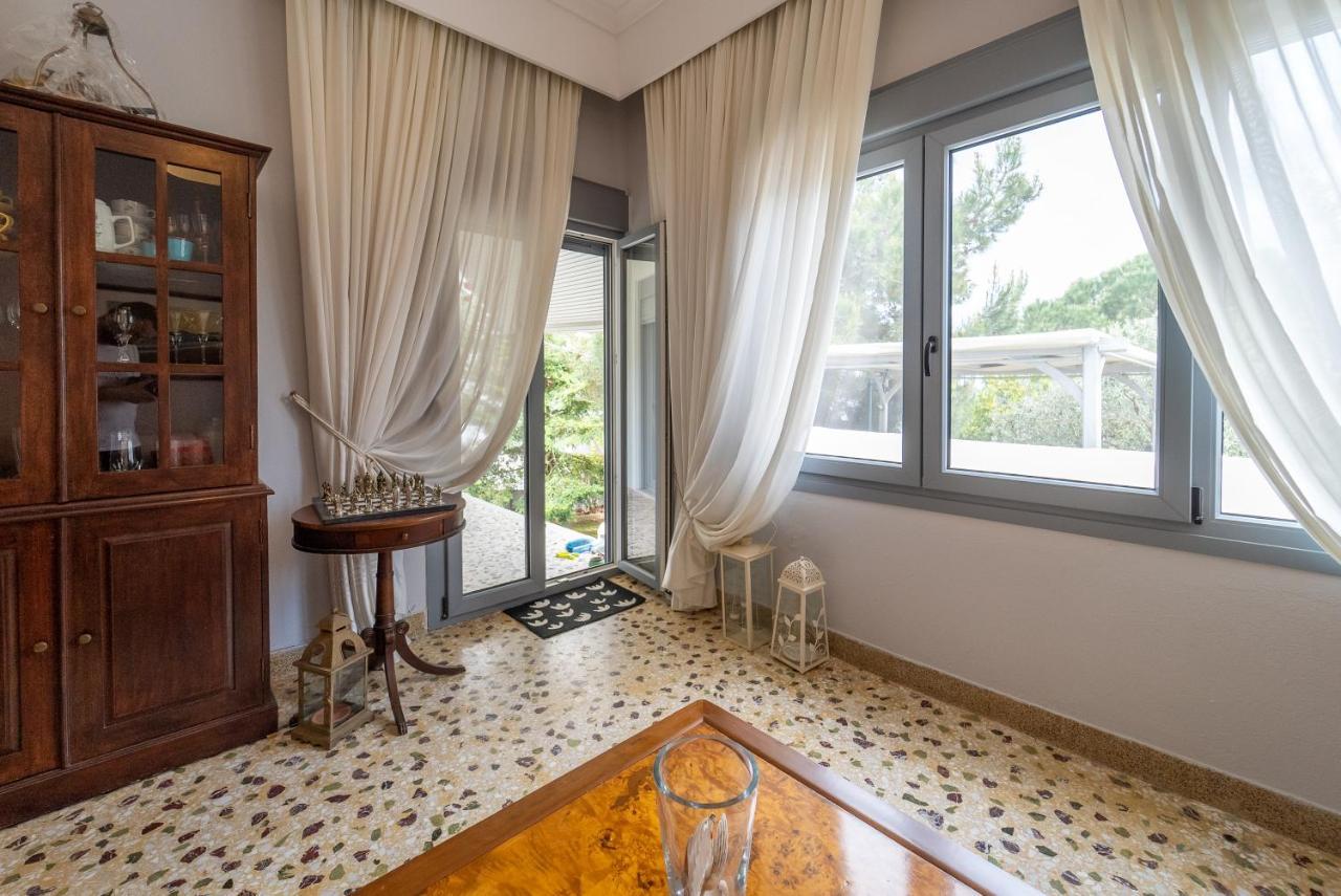 Villa Elia Kavala - Mediterranean Holiday Villa PalaiónTsiflíkion エクステリア 写真